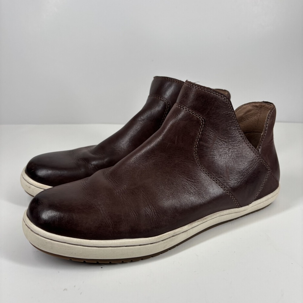 Taos Unity Women's US 8.5 Brown Leather Comfort Slip-On Bootie Sneaker UTY-14059